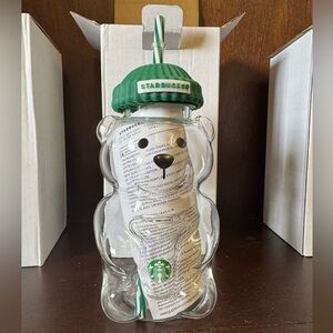 Starbucks Bearista Glass Cup